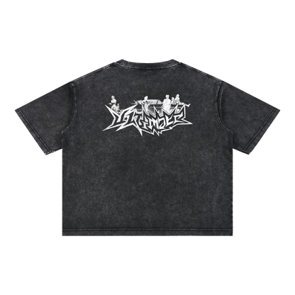 Dark Washed ULTimate 1 Year Heavy Boxy Tee [LIMITED EDITION]